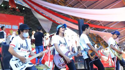 Konser Kolaborasi Kemerdekaan 2025 Mengguncang Pangkep, Bersatunya Musisi Legendaris dan Muda