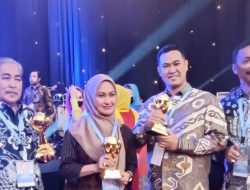 Bupati Pangkep DR Muhammad Yusran Lalogau Terima Kabar Award sebagai Tokoh Literasi Nasional