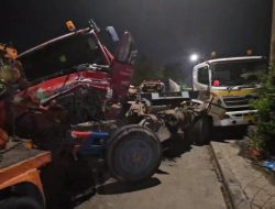 Kecelakaan Beruntun Warnai Perempatan Bungoro, 2 Orang Luka Ringan