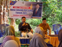 Ikhsan Baharuddin Serap Aspirasi Warga di Dua Kelurahan Kecamatan Pangkajene Pangkep